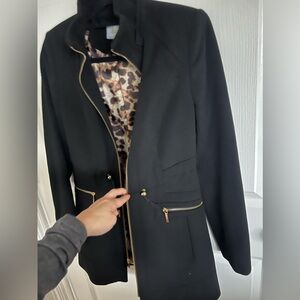 XS-LAUNDRY BY SHELLI SEGAL PEACOAT, FREE SHIPPING!